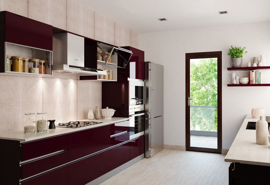 Parallel Shaped Kitchen